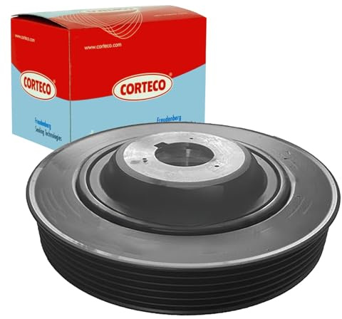Corteco 80004382 Riemenscheibe, Kurbelwelle | 80004382 passend für C4 C5 C8 DS4 DS5 Jumpy
