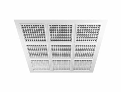 Pannello per soffitto sospeso 595 mm x 595 mm / 23,5 x 23,5 griglia per soffitto griglia diffusore griglia griglia RP