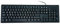 Arabic and English Computer Keyboard (USB Wired Black Keyboard with White Letters - Standard QWERTY Key Layout) - KB-2817BU