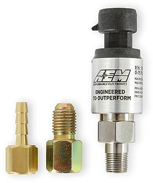 AEM 30-2130-75 Stainless Sensor Kit, 75 PSIa/ -1 to 4-Bar
