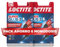 LOCTITE Colles Cyanoacrylates SUPERGLUE-3 Liquide Universal Tube 1g Lot de 3 Blister Bande Cross 72uc