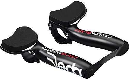Deda Elementi Herren Deda Blast Carbon Aerolenker Lenker, schwarz-Schwarz/Schwarz, 31.7mm