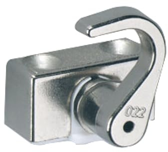 HETTICH PRESTIGE 2000 Schließhaken, Zubehör, rechts, Stahl vernickelt