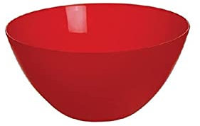 Excelsa Rainbow Saladier, Rouge, 24 x 24 x 12 cm