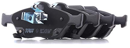 TRW GDB3625 Brake Pad Set of 4 Compatible for Toyota Yaris (_P13_) 2010-2020 Front Axle and Other Vehicles