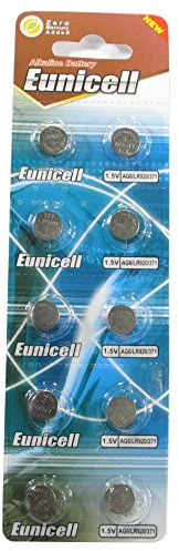 Eunicell Branded 1.5 V Alkaline Battery Typ: AG6 10 pcs