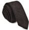 VOBOOM Herren krawatte dünne krawatte tweed-muster-woll-hals-bindung-viele farben länge: 59 (150cm) breite: 2,36 (6cm) an den breitesten; 06 coffee
