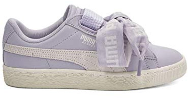 Puma Scarpe da Donna Classic Basket Heart Comodi Leggeri Viola/Puma Bianco 38