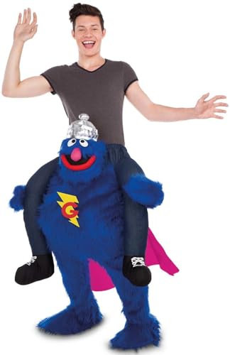 My Other Me Sesamstraße Schulterkostüm aus Kokosnuss für Erwachsene