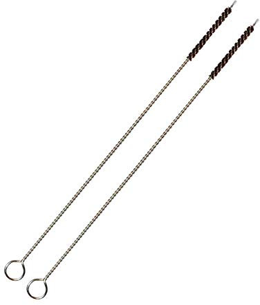 AllEco® 2 Reinigungsbürsten für Strohhalm wiederverwendbar Edelstahl Set - umweltfreundlich, nachhaltig, wiederverwendbar & plastikfrei (2 Reinigungsbürsten)