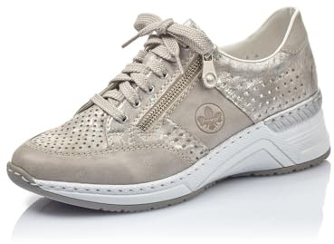 Rieker Femme Baskets N4327, Dame Baskets Basses,Semelle intérieure Amovible