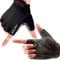 boildeg Fahrradhandschuhe Radsporthandschuhe rutschfeste und stoßdämpfende Mountainbike Handschuhe mit Signalfarbe geeiget Unisex Herren Damen