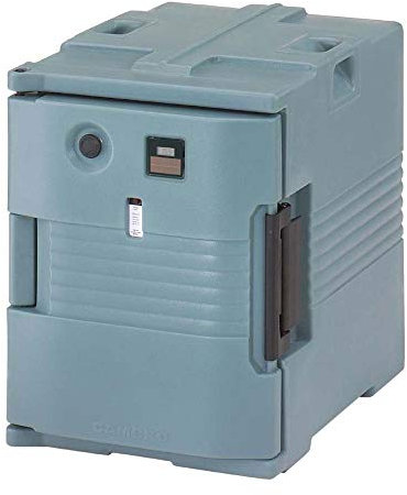 Cambro CG143 Boîte alimentaire isotherme chauffante Bleu ardoise 52 l 630 x 670 x 460 mm