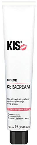 KIS KeraCream Color - permanente Haarfarbcreme - 100 ml - 5N - hohe Deckkraft - intensive Haarfarbe - Keratin Infusion - Tierfreundlich & Nachhaltig