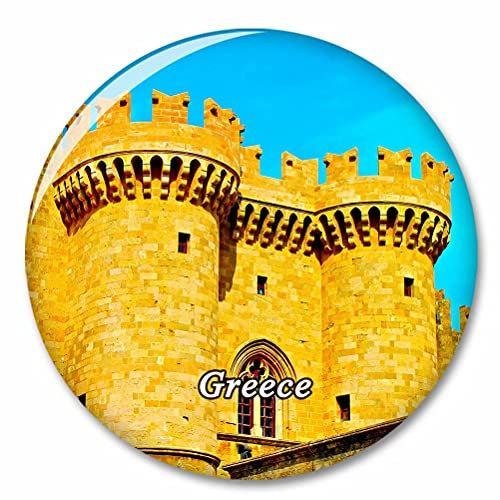 Griechenland Rhodos Kühlschrank Magnete Dekorative Magnet Flaschenöffner Tourist City Travel Souvenir Collection Geschenk Starker Kühlschrank Aufkleber