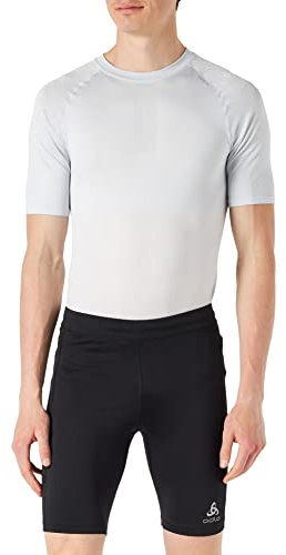 Odlo Herren Essential Tights Shorts Laufbekleidung Lauftight Schwarz - Schwarz M