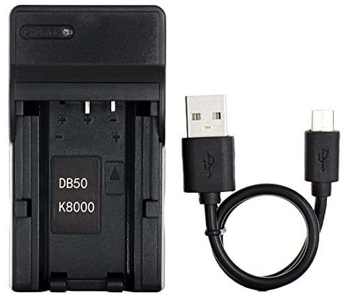 Norifon USB Charger for Kodak EasyShare Z1012 IS, Z1015 IS, Z1085 IS, Z1485 IS, Z612, Z712 IS, Z812 IS Zoom, Z8612 IS, Z885, Zx1 Camera (4.2V Output)