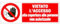 NEW CARTELLO SEGNALETICO UNI - vietato l'accesso alla copertura alle persone non autorizzate - Adesivo Extra Resistente, Pannello in Forex, Pannello In Alluminio (PANNELLO IN ALLUMINIO 30X12 CM)