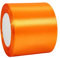 22m Satinband Geschenkband Orange 75mm Breit,Auto Seidenband Orange Dick Schleifenband Satin Dekoband Geschenkverpackung Deko Band Stoffband für Halloween Weihnachten Hochzeit Taufe Geburtstag DIY