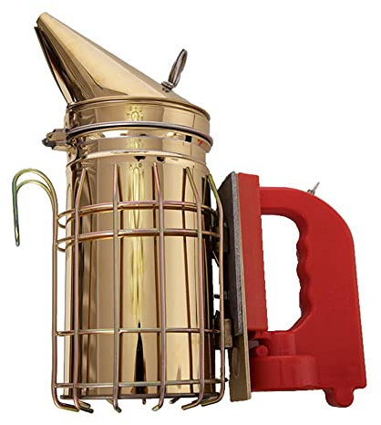 HALAWAKA Elektrische Version Bienenstock-Räucherofen aus Edelstahl mit Hitzeschild, Imker, speziell für Räucherbienenenzucht