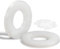 Mbsomnus 100 Stück Kunststoff Unterlegscheiben M6-12MM Nylon Unterlegscheiben Karosseriescheiben Kunststoffscheiben Beilagscheiben für Maschinen Elektrische Geräte Klempner M3;M4;M6;M8;M10;M20