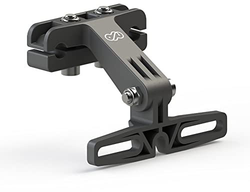 HpLive Halterung für elektrische Sitzrücklichter, Sattelstütze, Rücklicht und Licht und Reflektor, 80 x 55 mm