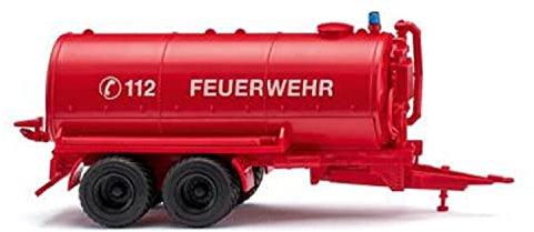 Wiking 038237 Feuerwehr Wassertankwagen Doppelachser Spur H0 1:87