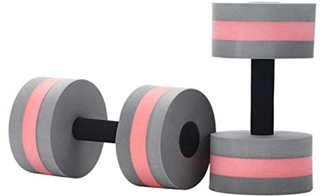 2 st vattenhantel vatten skivstång 270 mm vattenvikt, EVA-skum hantel set aqua vikt vattenträning hantel handstång mjuk vadderad, vatten aerobics pool fitness, vattenträning, aqua fitness skivstång