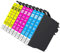 Tinnee 18XL Multipack Kompatibel für Epson XP 325 Druckerpatronen, für Epson 18XL für Expression Home XP-322 XP-215 XP-205 XP-225 XP-305 XP-325 XP-422