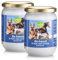 Sanct Bernhard tierlieb Bio-Natives Kokosöl für Pferde, Hunde & Katzen | Hoher Gehalt an Laurinsäure | Barf | Aus rein mechanischer Pressung | 2 Gläser je 500 ml
