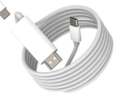 Cavo USB C HDMI (2 in 1) di tipo C di ricarica rapida per iPhone15 Pro max 4K HD Display 60Hz uscita TV porta per Thunderbolt MacBook accessori per IPad Apple compatibile con Samsung S24 BHDX HDMI+tp