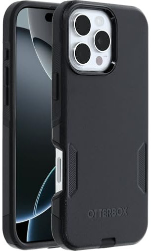 Otterbox Commuter Series MagSafe Case for iPhone 16 Pro, Shockproof, Drop proof, Rugged, Protective Case, 3x Tested to Military Standard, Black