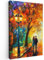 MuchoWow© Wandbilder Groß 80x120 cm XXL Schlafzimmer Home Deko Wohnung Bild Wohnzimmer Fotoleinwand Wand Bilder Leinwand Wall Decor Ehepaar - Liebe - Wald - Kunst