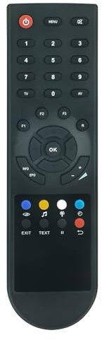 RM14 Ersetzte Fernbedienung Passend für Metz TV,Kompatible Modelle: RM11 RM14 RM15