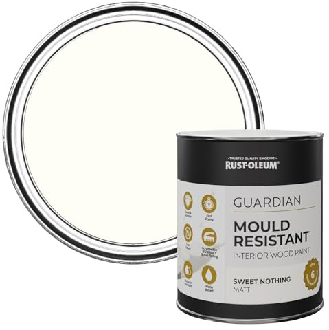 Rust-Oleum Pink Guardian Mould Resistant Interior Wood Paint in Matt Finish - Sweet Nothing 750ml