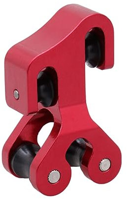 Sosoport Compound-Bogen-Kabelrutsche tiegerbalm red perrücke rot Compound Bow Cable Slide Bowstring Separator Bow String Splitter flaschenzug Bogensehne Trennzeichen Bogenkabelrutsche