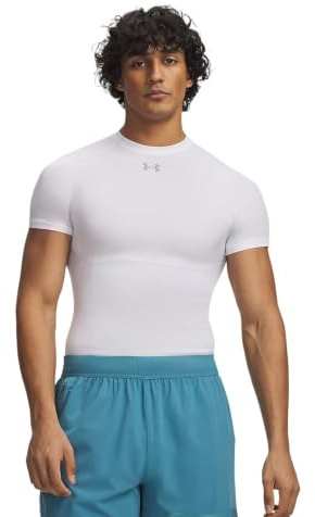 Under Armour HG Elite Comp. T-Shirt Weiß Herren