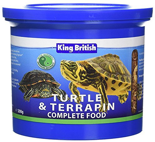 King British Cibo per tartarughe e tartarughe, 200 g (confezione da 1)