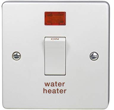 Crabtree 4015/31 Water Heater Switch 20 amp Double Pole by Crabtree
