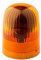 HELLA 2RL 007 550-011 Halogen-Rundumkennleuchte - KL Junior - 24V - gelb - Anbau/geschraubt - Stecker: Flachstecker