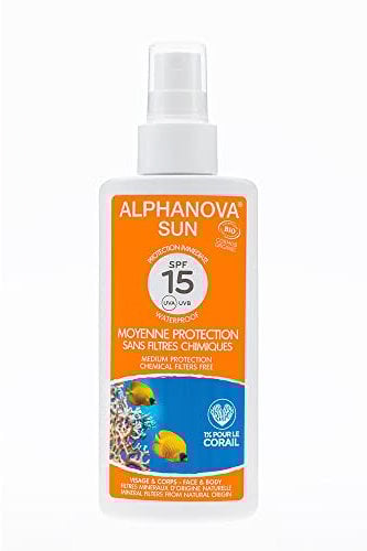 Sun Creme Solaire Spf15 Bio 125g Alphanova