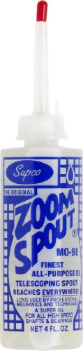 Supco M098 G84-620 Zoom Spout, Multi Purpose Precision Oiler, White, 1.5 x 2.5 x 3.5 Inch