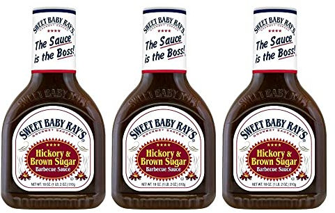 Dulce Bebé Ray Salsa BARBACOA - Hickory Azúcar Morena 425ml