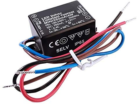 Trasformatore driver mini alimentatore luci led 4W da 3V a 12V IP65 input 220V