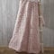 Rapport Home Cable Knit Throw, Polyester, Blush, 120 x 150cm