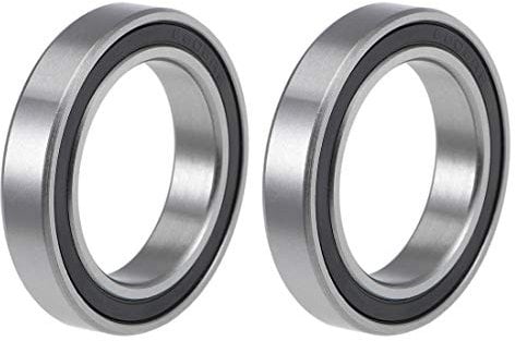 sourcing map 2 Stück Kugellager Rillenkugellager 6805-2RS 25mm Innendurchm 37mm Außendurchm 7mm Bohrung Doppelt Abgedichtet Chromstahl Z2 für Skateboard 3D Drucker Roller Inline Skates