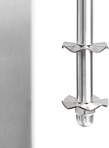 vidaXL Batidora de Batidos con Doble Vaso Licuadora Máquinas Exprimidores Bares Restaurantes Cafeterías Cocina de Acero Inoxidable 2 L