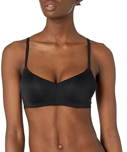 Hanes Women's Show Comfort Wire-Free Bra, Black, XL