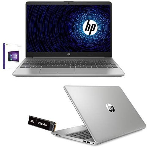 HP Notebook 255 G8 con schermo 15,6 pollici, Processore Intel-Core i5-1035G1, Ram DDR4 8GB, Archiviazione SSD 256GB, Sistema operativo WIndows 10 PRO