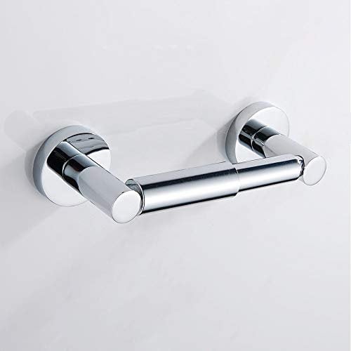 Toilet Roll Paper Holder Stainless Steel Wall Mounted Chrome Toilet Tissue Holder Bathroom Storage Traditional Pivot Towel Dispenser Bathroom Paper Tissue Storage Dispenser